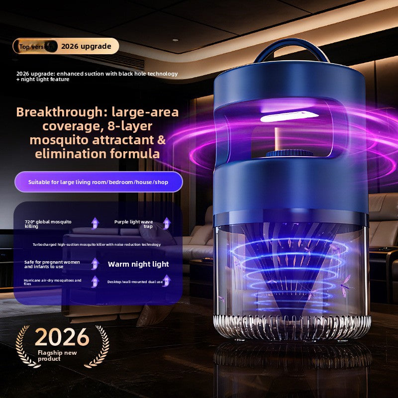 USB Mosquito Trap Lamp with Suction Technology