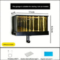 Mirror Infinity Garage Key Holder with Sensor Light
