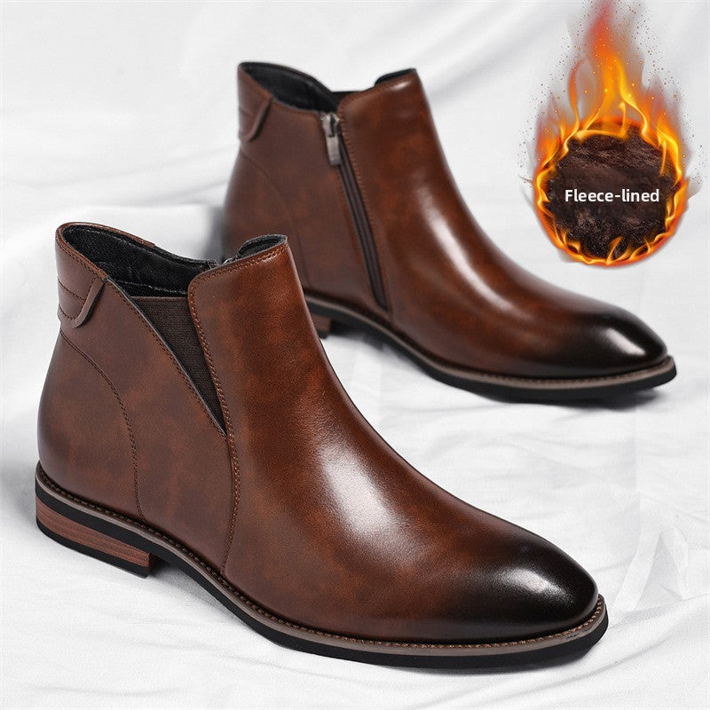 Mens Winter Chelsea Boots