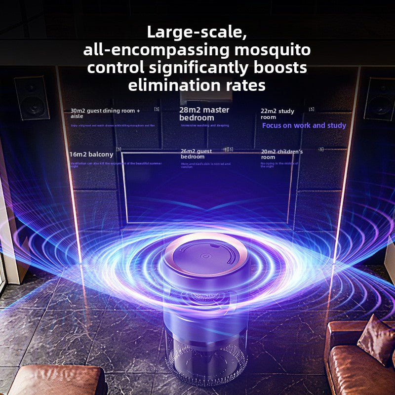 USB Mosquito Trap Lamp with Suction Technology