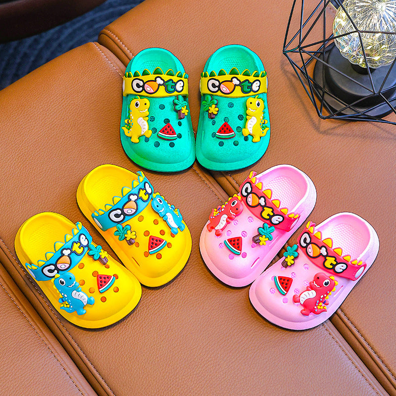 Cartoon Non-Slip Toddler Clogs