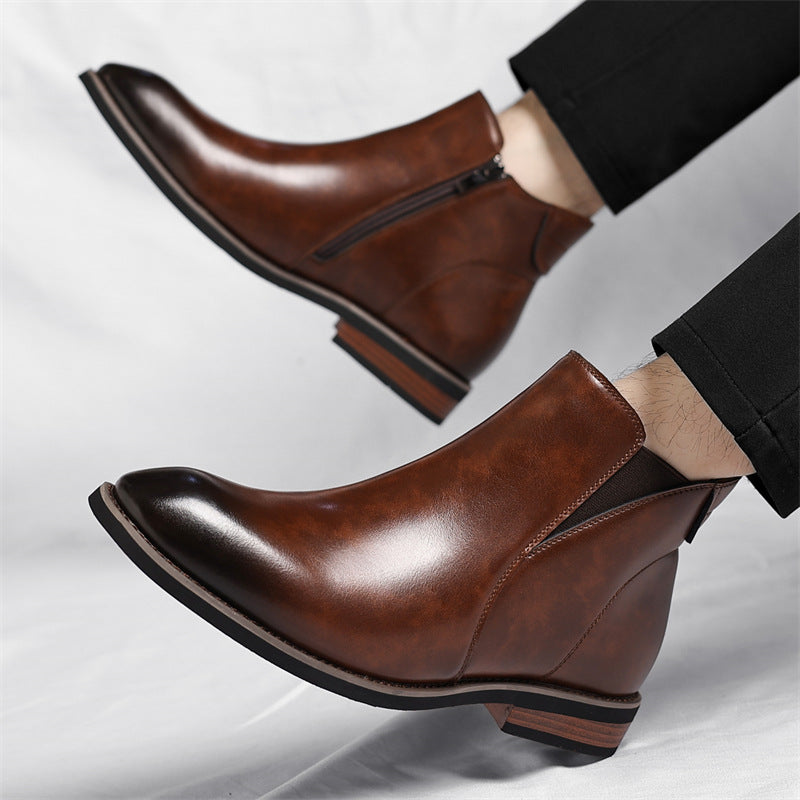 Mens Winter Chelsea Boots